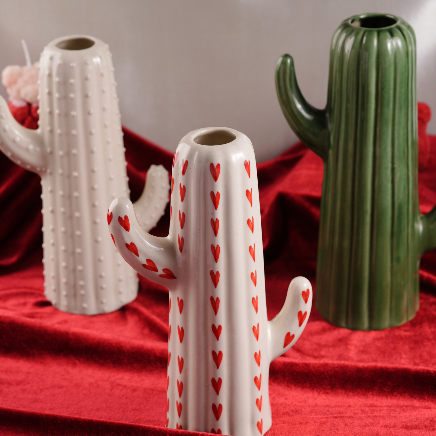 My Crockery Shop Desert Bloom Cactus Ceramic Vase