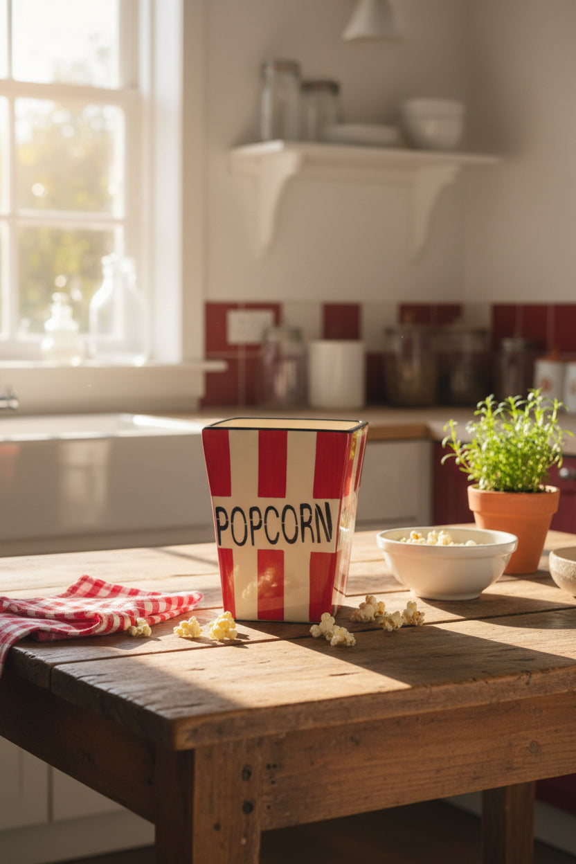 Classic Popcorn Ceramic Tub – 1000 mL