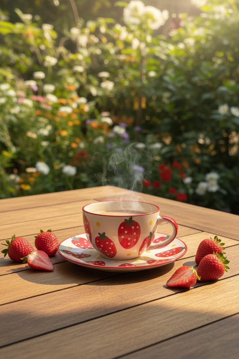 My Crockery shop Sweet Sip Strawberry Set