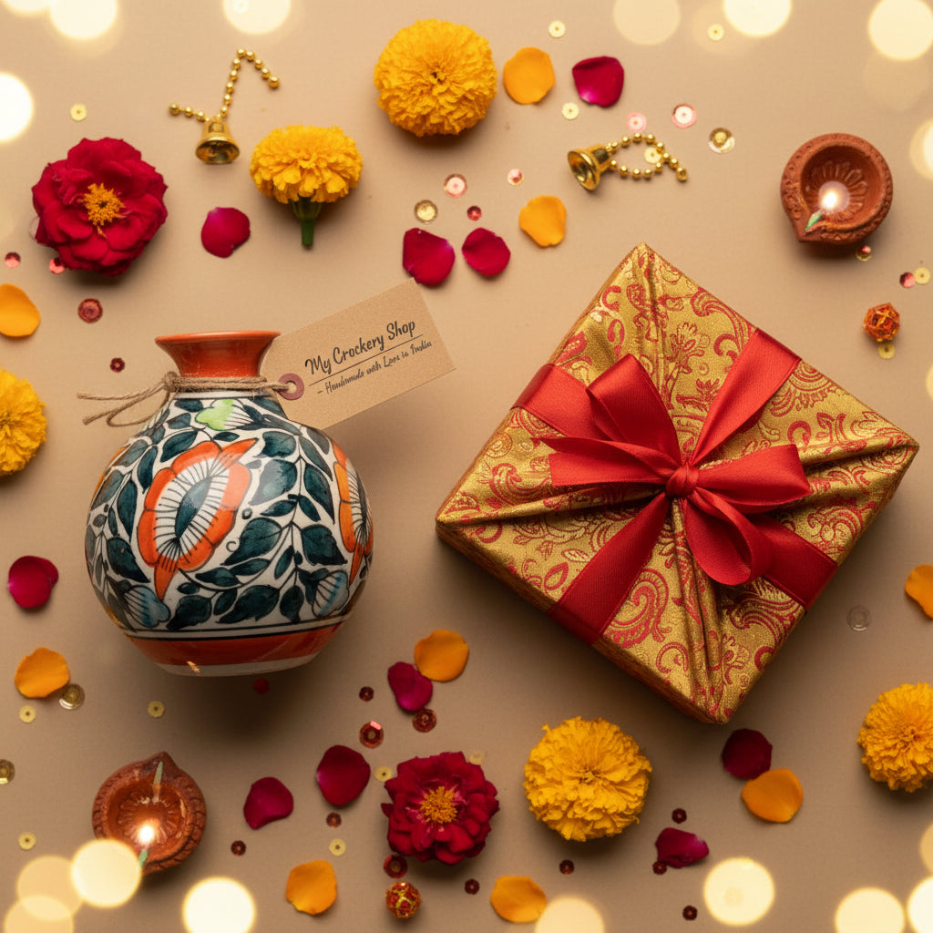 Mughal Garden Bud Vase