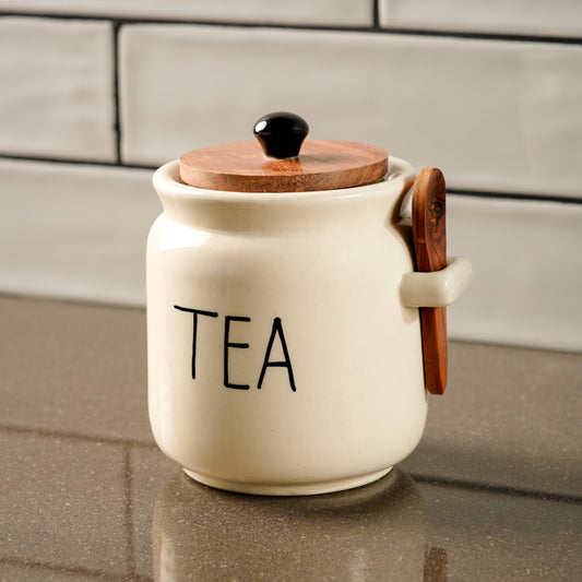 Tea / Sugar / Salt / Coffee Jars ( Set of 1)Can choose options