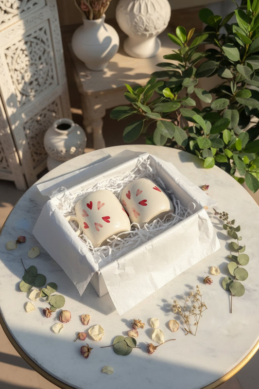 Sweet hearts ceramic mug