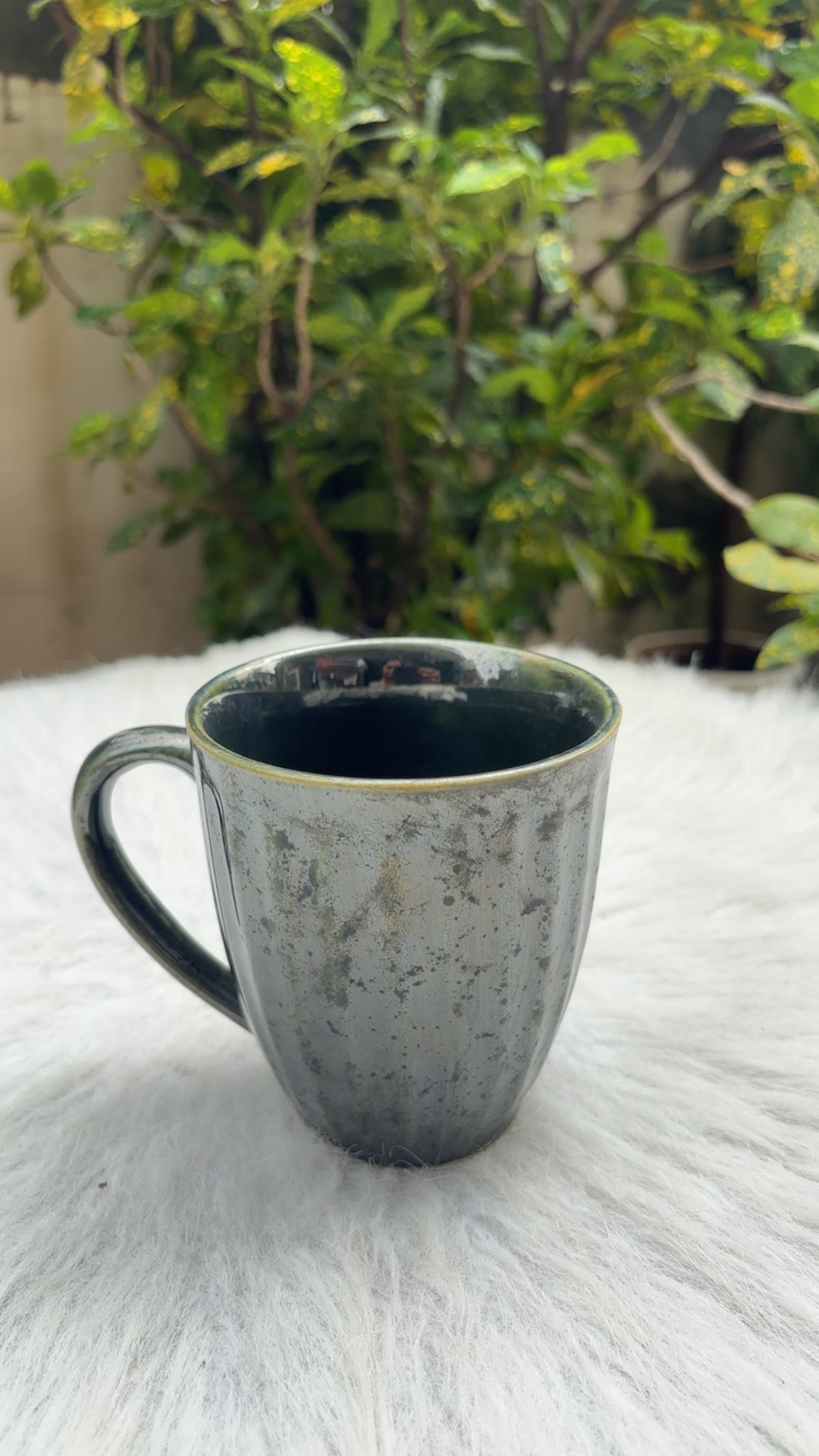 Blush & Olive Ceramic Mugs (Set of 1)