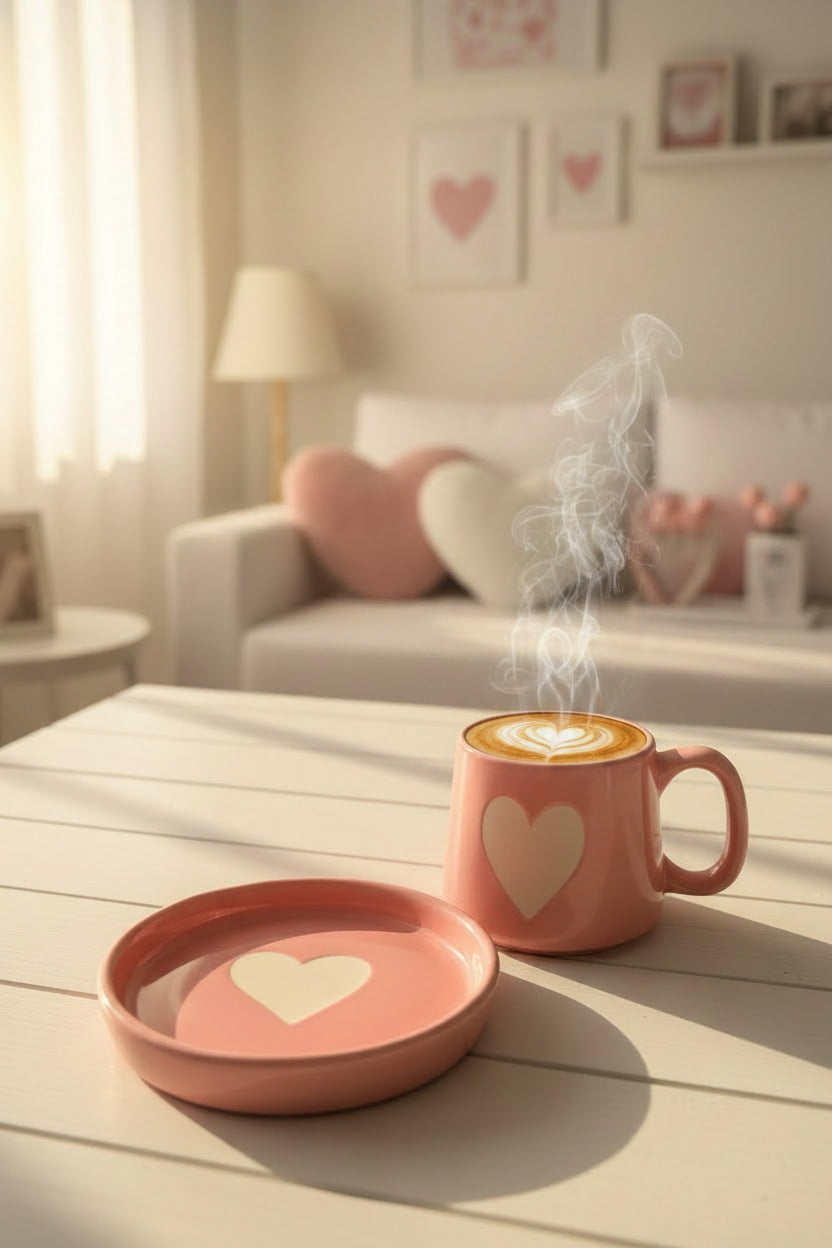 Sweetheart Mug and saucer set