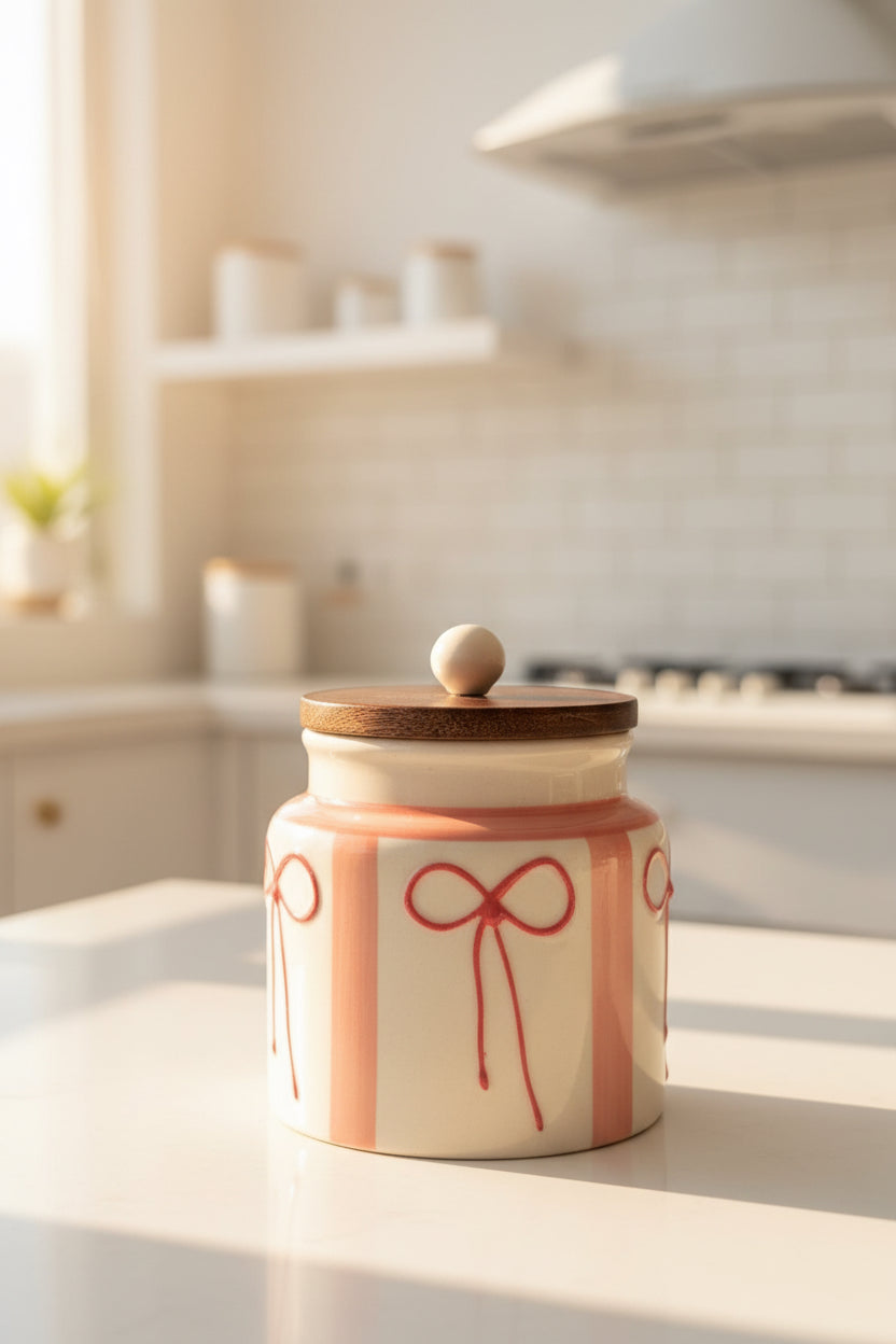 Handpainted Airtight jars 500 mL