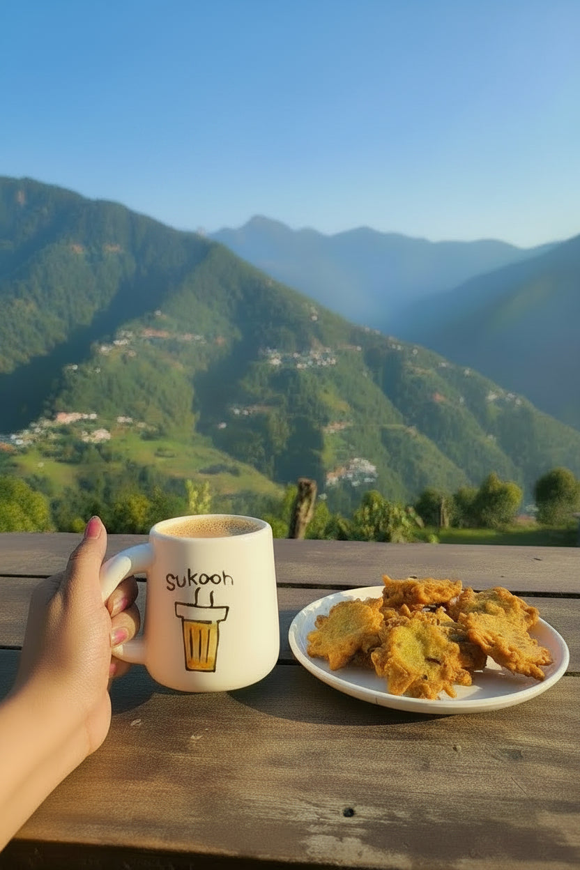 Sukoon and Kadak Chai mugs