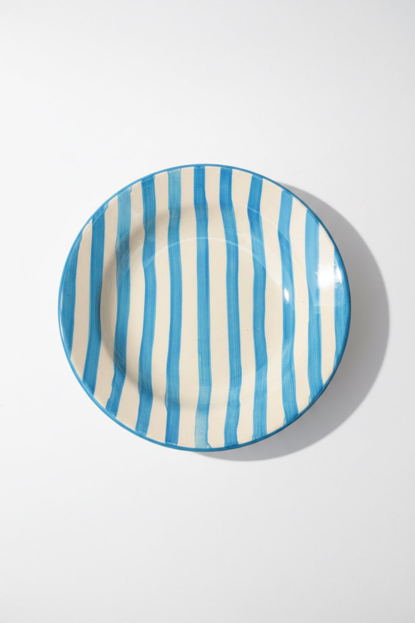 My Crockery Shop Stripe Pasta plates