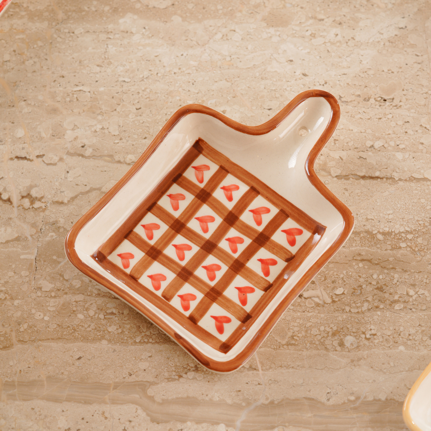 My Crockery Shop Whimsy Square Snack Plate