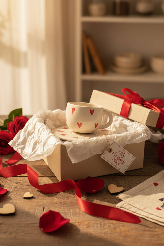Love & Bloom Mug & Saucer Collection ( Set of 1)