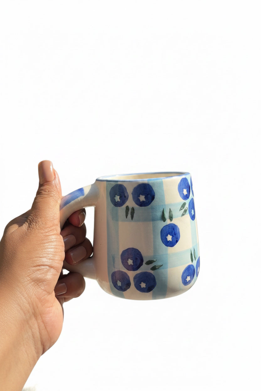 Strawberry and Blueberry mugs