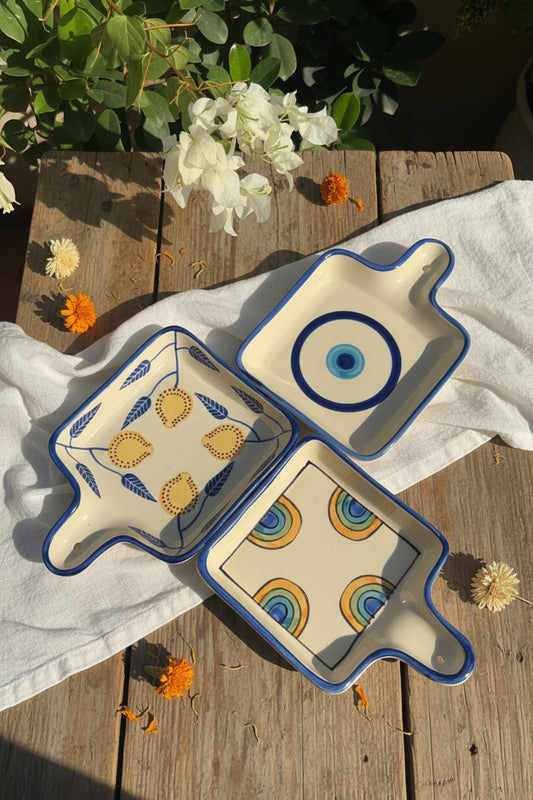 Hand-Painted Pan Platter Collection