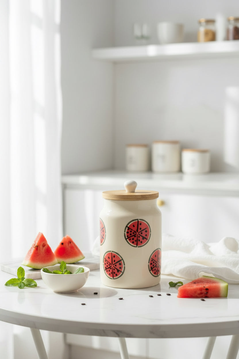 🍊 Summer Orchard Ceramic Jar Collection 🍉