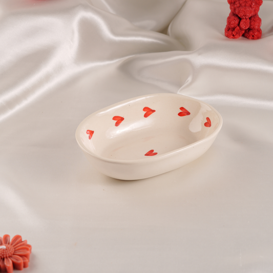 My Crockery Shop Oval Ceramic Snack Bowl