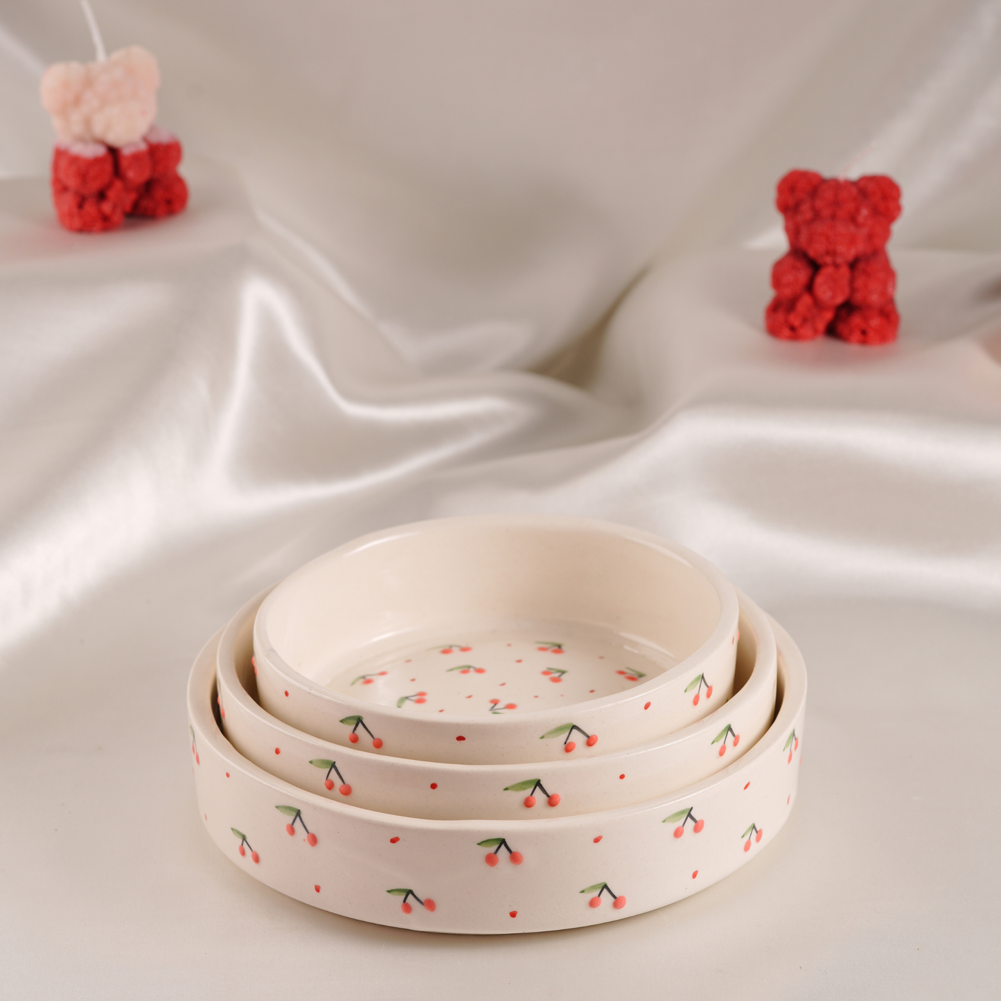 My Crockery Shop Ceramic Snack Bowls (Set of 3)