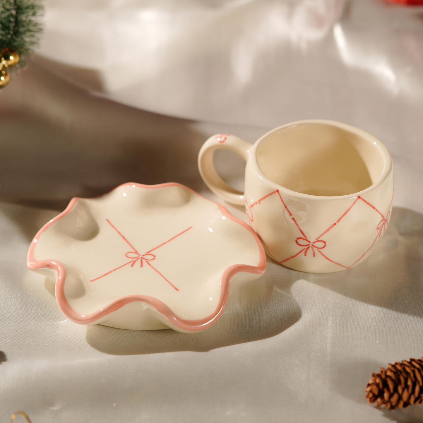 My Crockery Shop Garden Bloom Floral Cup & Saucer