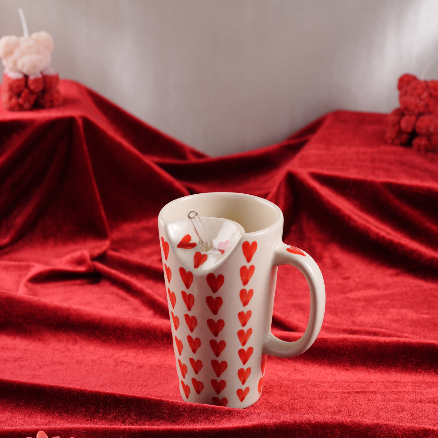My Crockery Shop Everyday Brew Ceramic Sipper With Straw