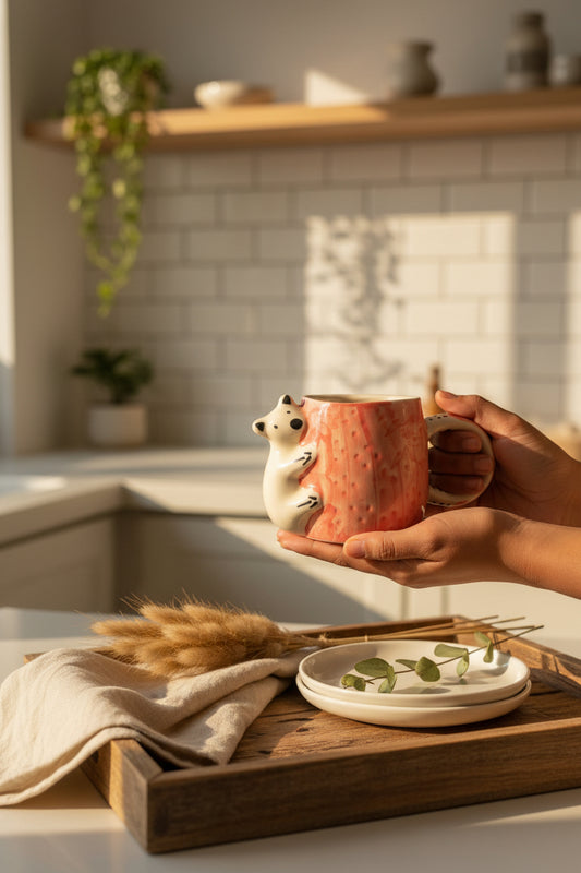 Koala Climber Mug 🐨🌸 ( Set of 1 )