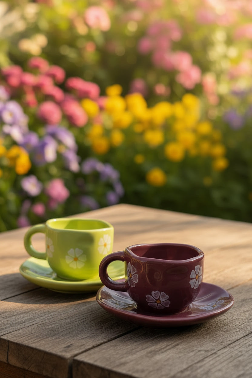 Lime and berry bloom set