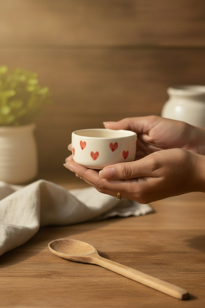🍓 Fruit Garden Ceramic Dip Bowl Collection