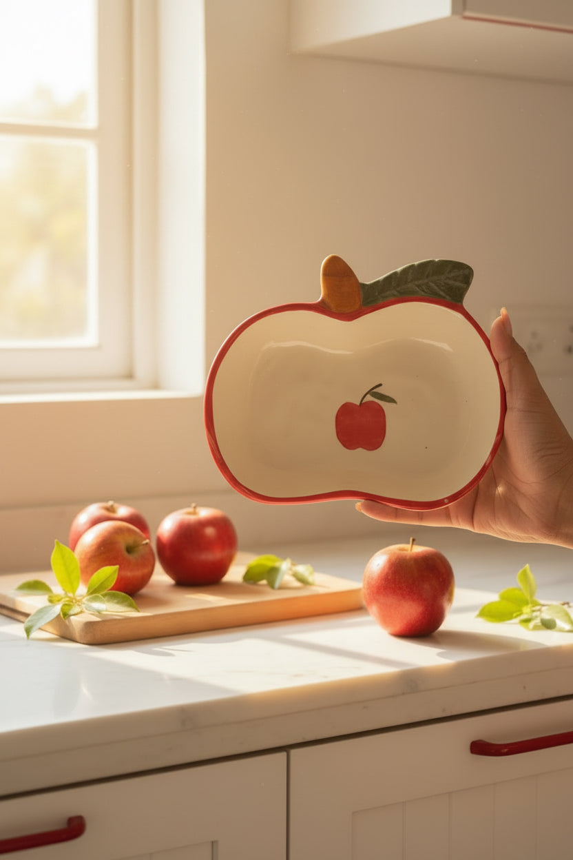Apple Blossom Ceramic Platter