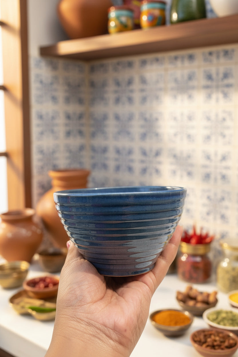 Studio stripe bowls