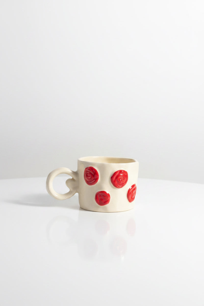 The "Enchanted Rose" Premium Sculpted Mug