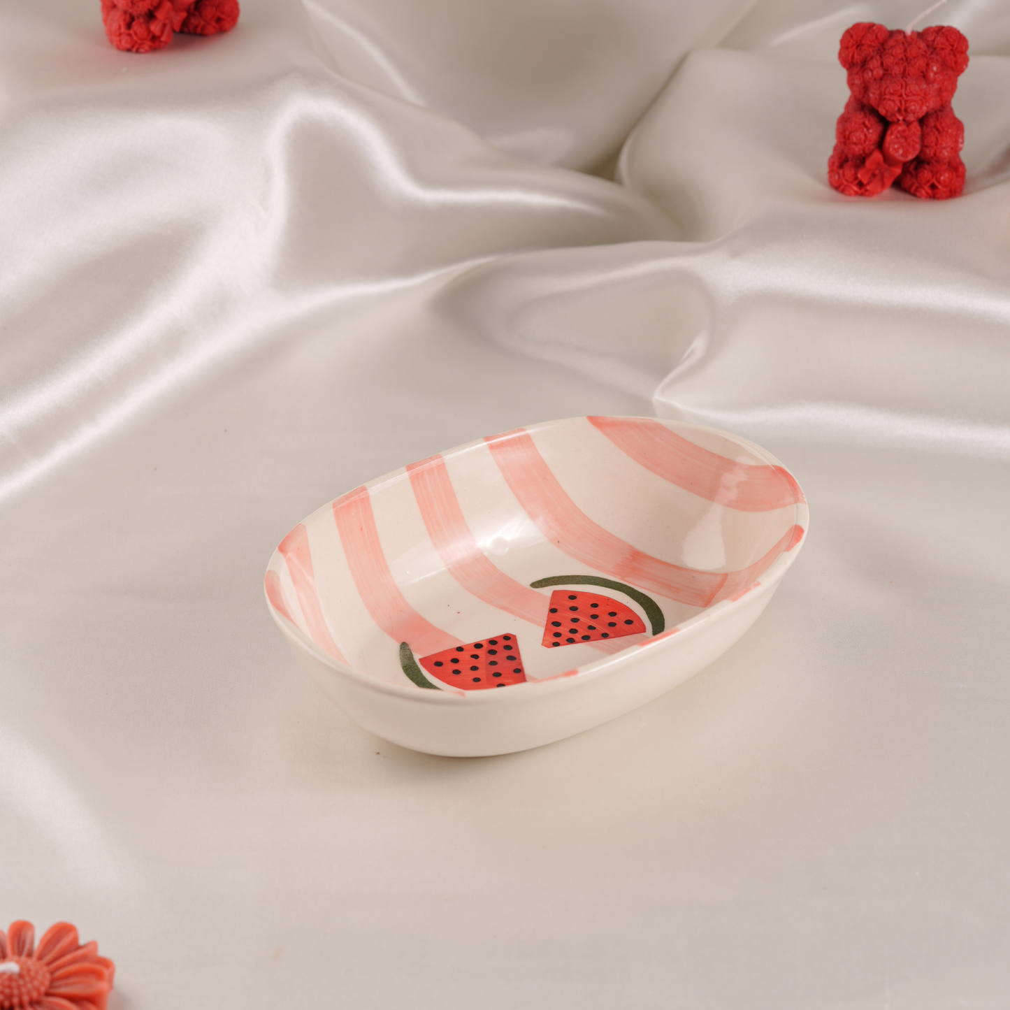 My Crockery Shop Oval Ceramic Snack Bowl