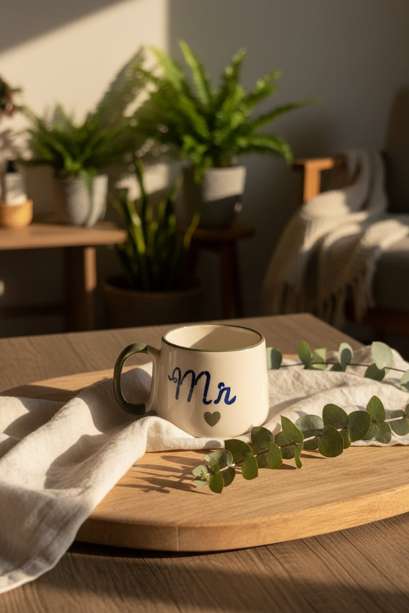 Mr and Mrs mug ( set of 2 )