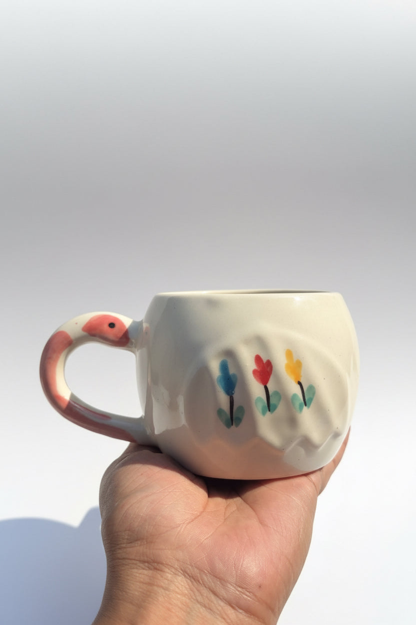 My Crockery Shop Flamingo Bloom Mug