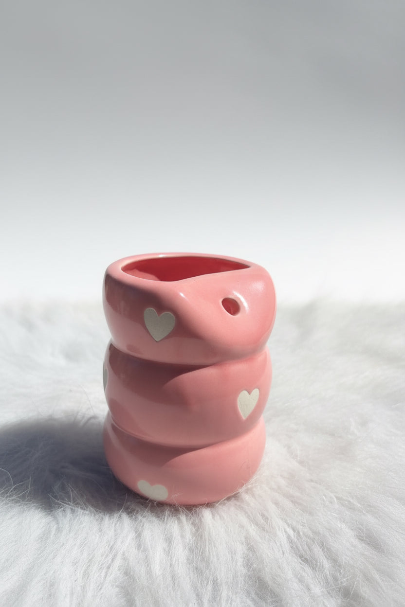 Ceramic Sippers with straw