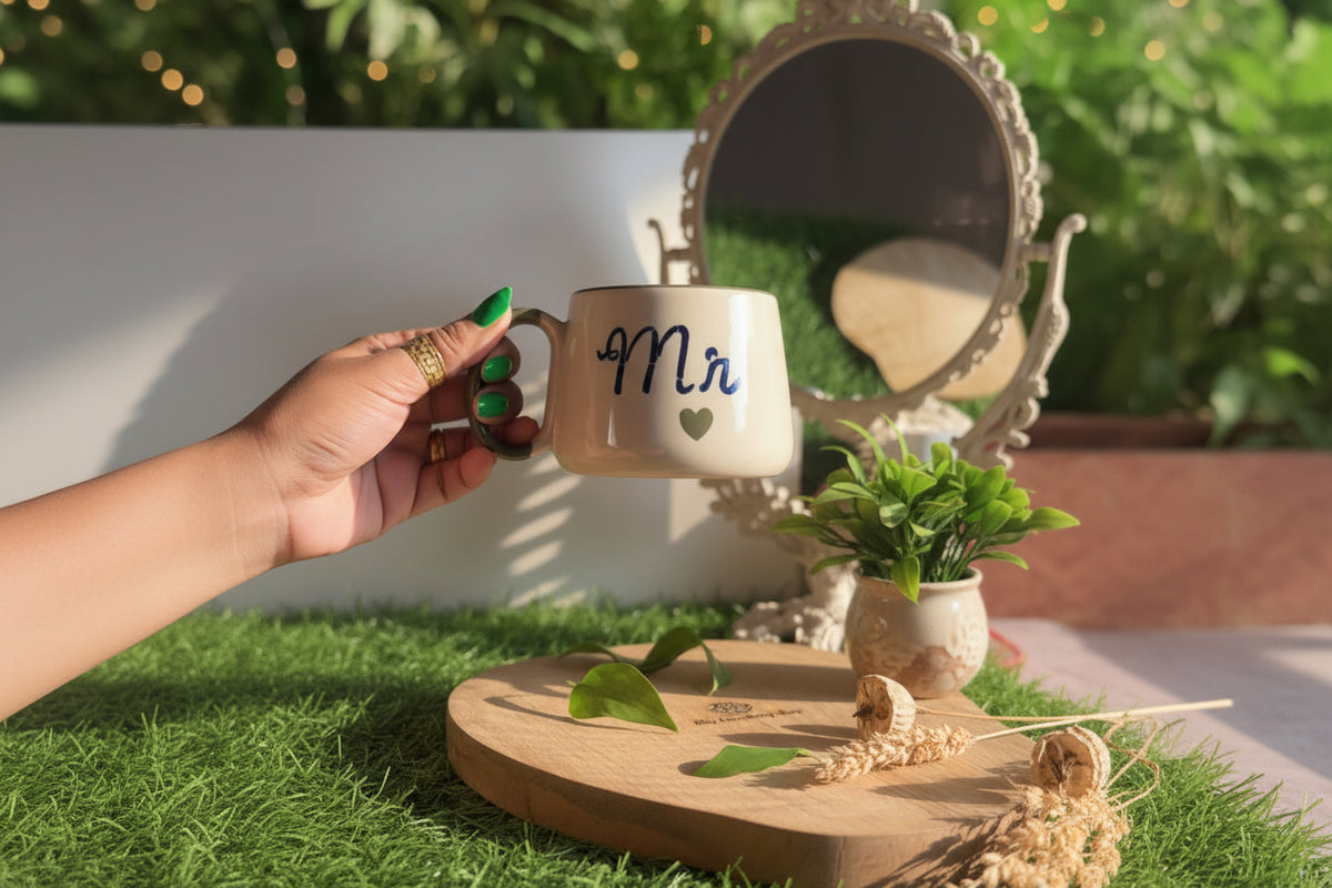 Mr and Mrs mug ( set of 2 )