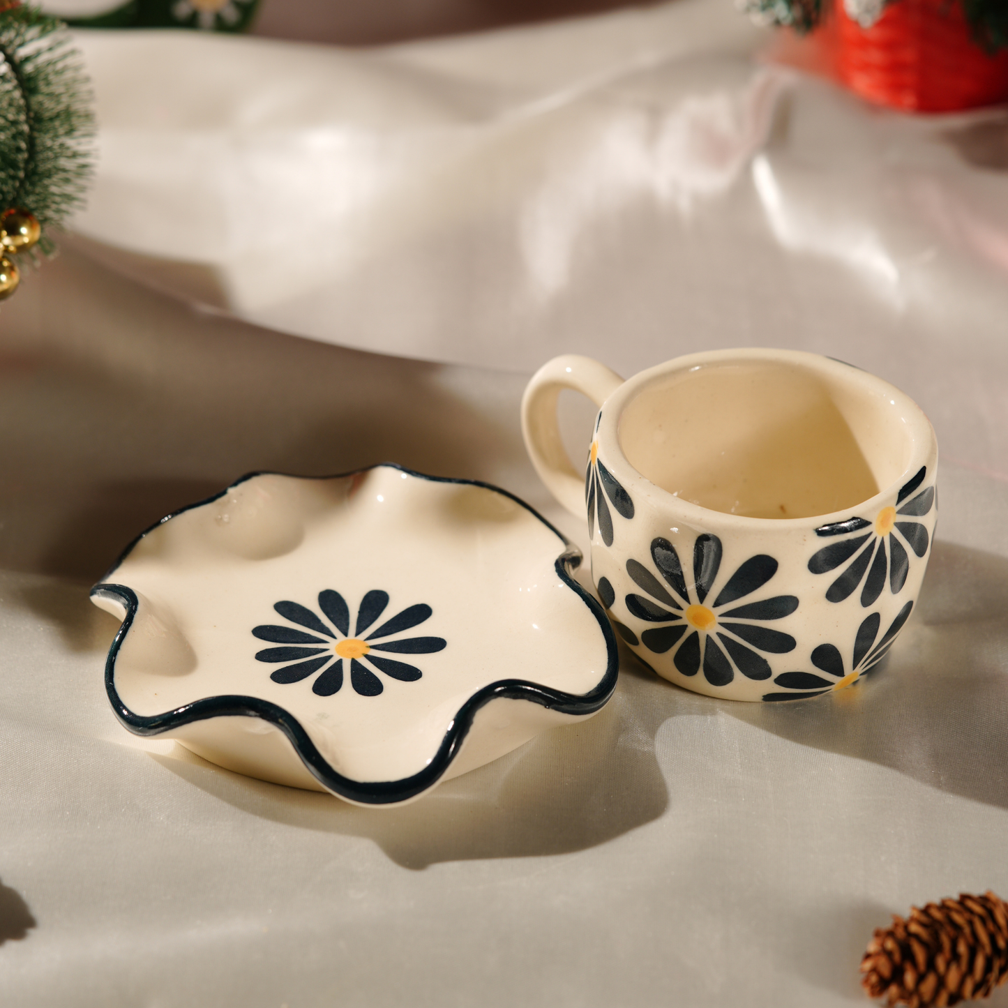 My Crockery Shop Garden Bloom Floral Cup & Saucer