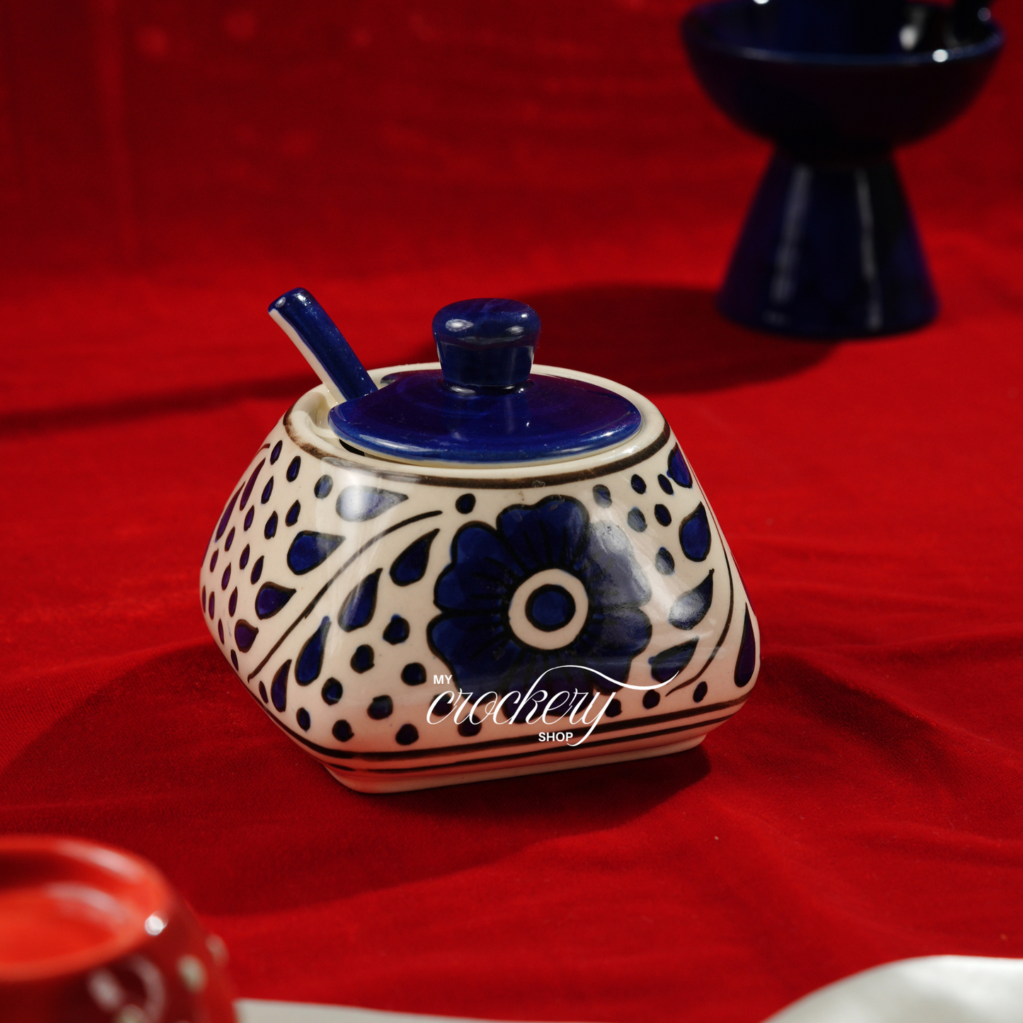 My Crockery Store Heritage-Inspired Ceramic Pickle Jar
