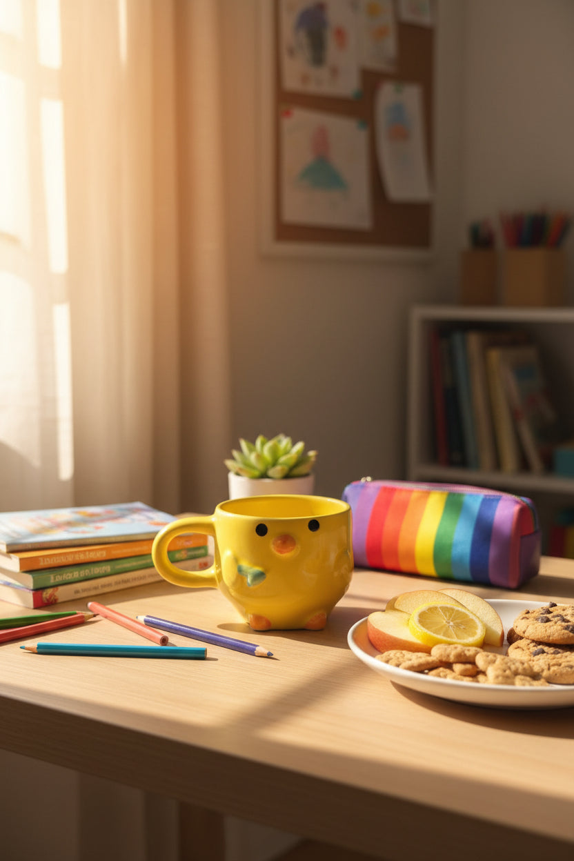 Sunny chick mug
