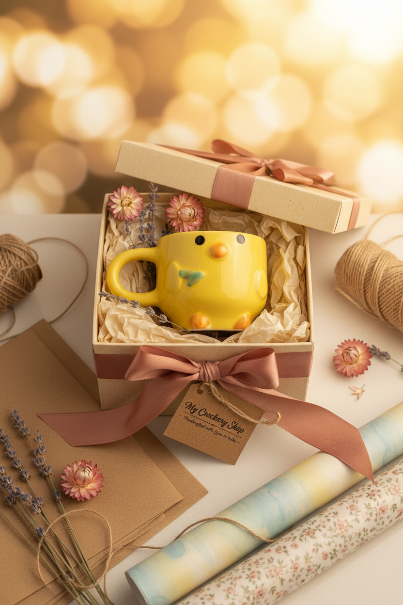 Sunny chick mug