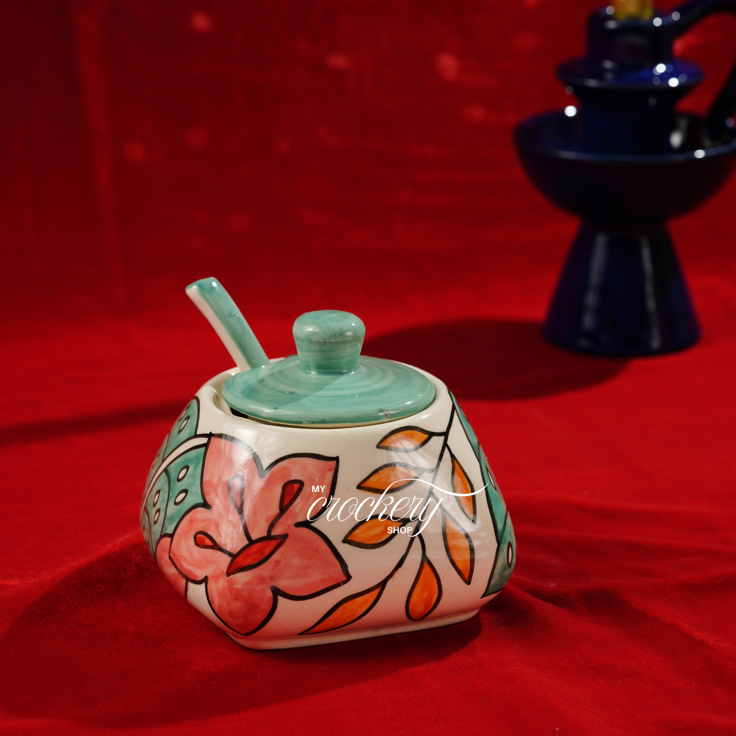 My Crockery Store Heritage-Inspired Ceramic Pickle Jar