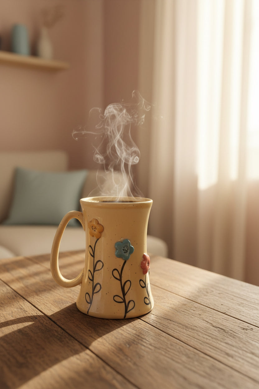 Trio Bloom Ceramic Mug Collection ( Set of 1)