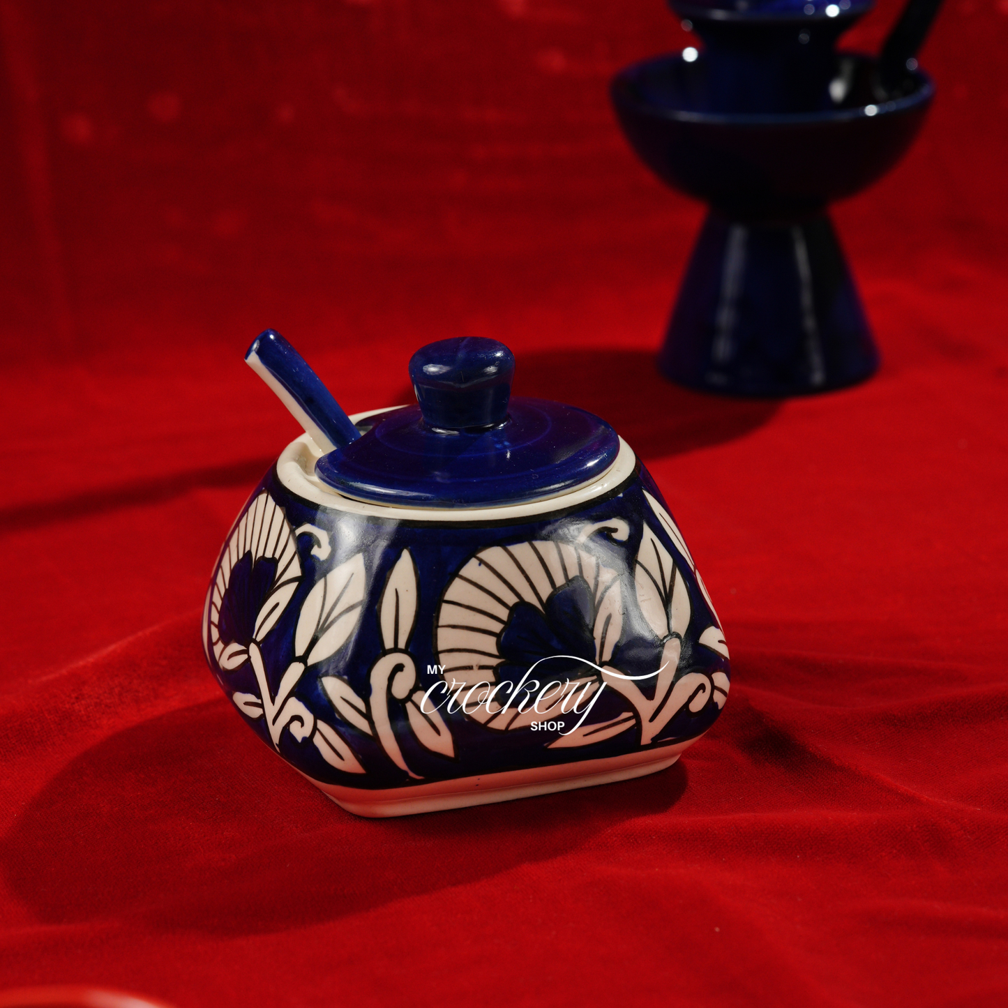 My Crockery Store Heritage-Inspired Ceramic Pickle Jar