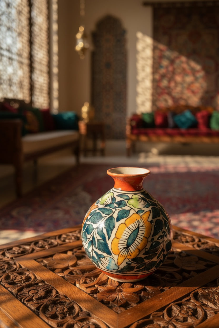 Mughal Garden Bud Vase