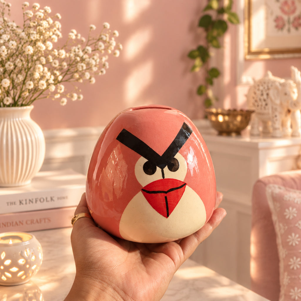 🐦 Angry Bird Ceramic Money Bank Set of 1)