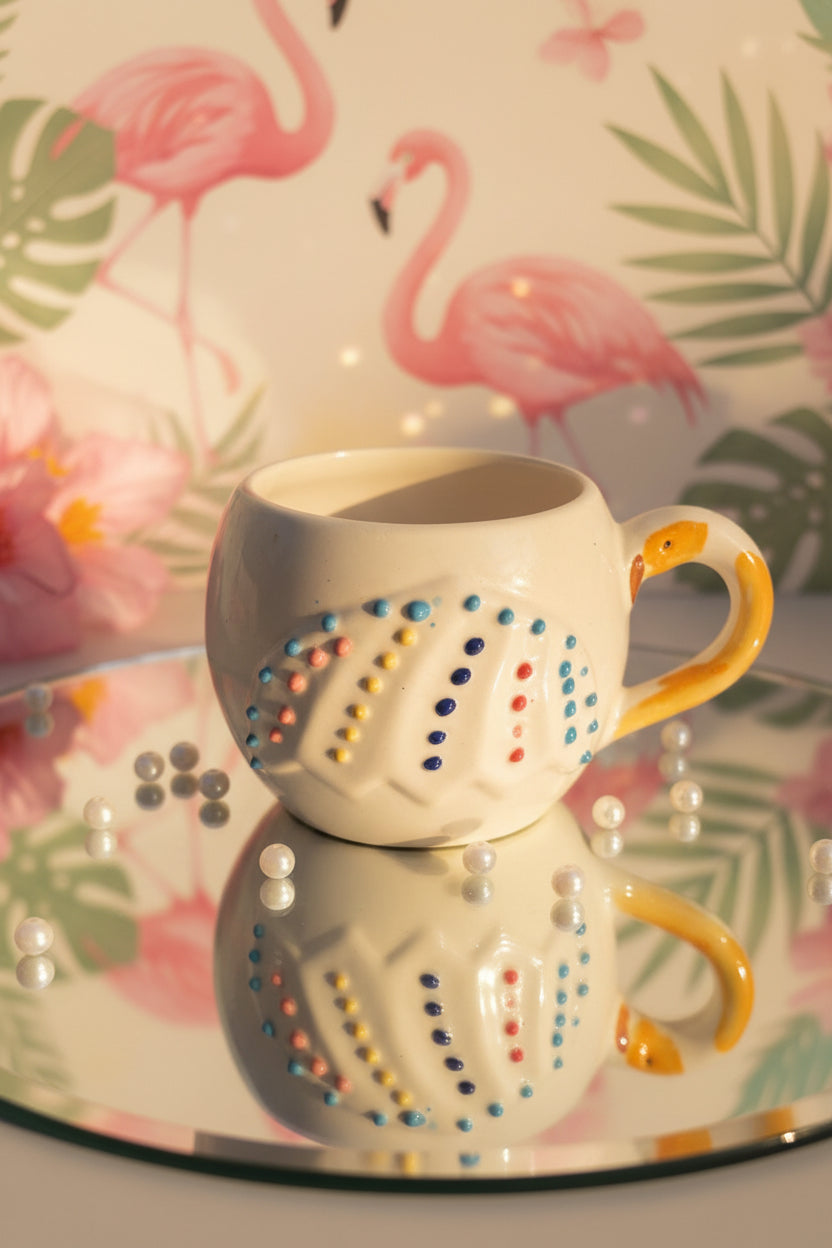 My Crockery Shop Flamingo Bloom Mug