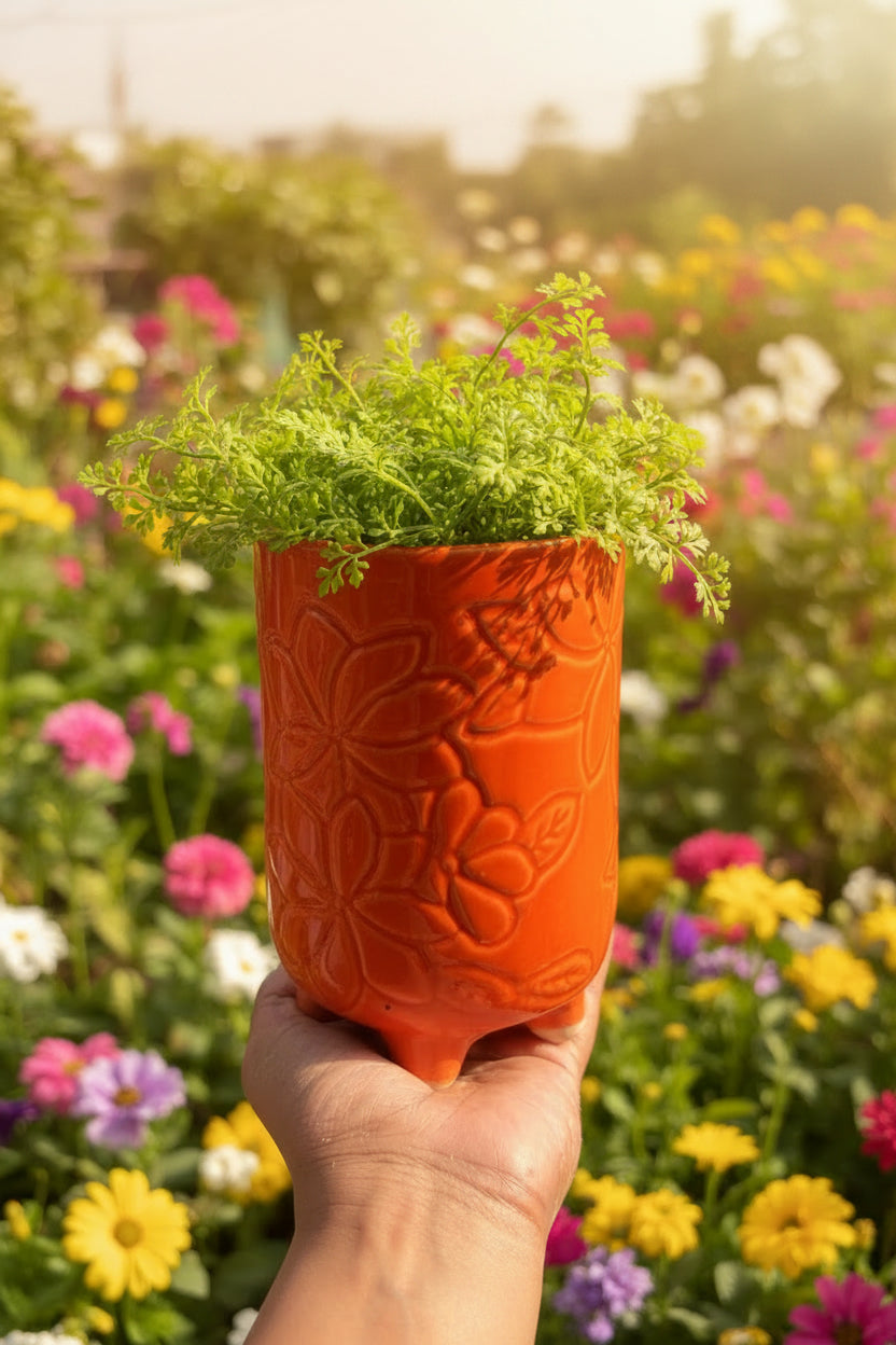 Mosaic Garden Pot