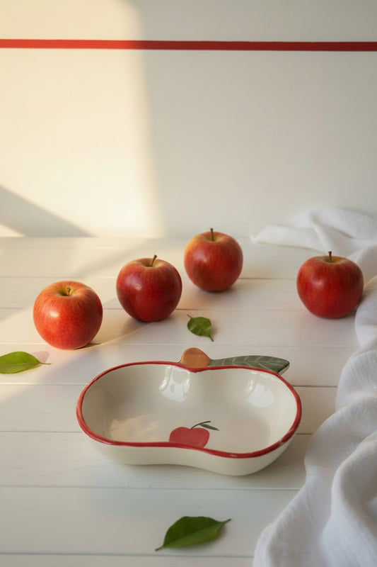 Apple Blossom Ceramic Platter