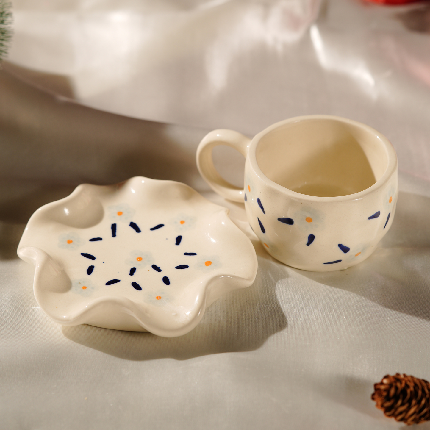 My Crockery Shop Garden Bloom Floral Cup & Saucer