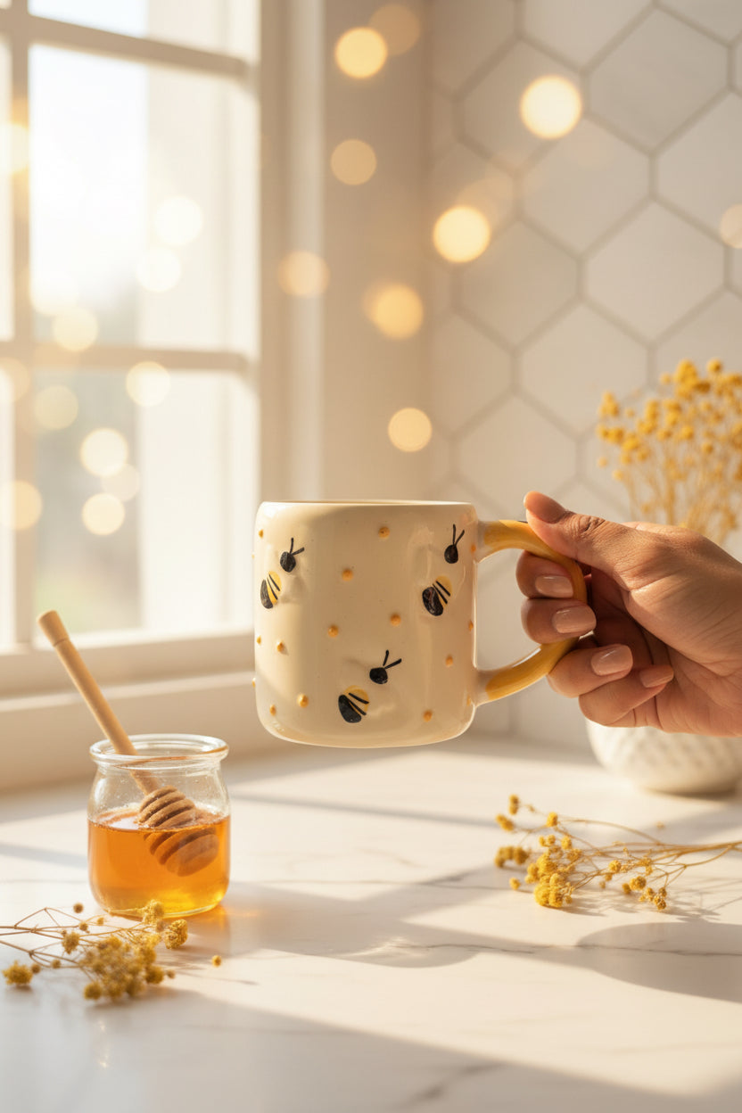 The "Worker Bee" Handcrafted Studio Mug