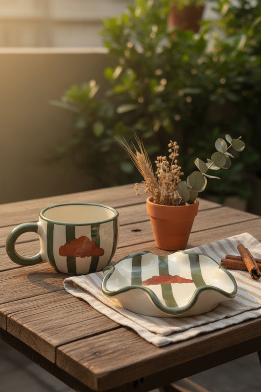 🌼 The Whimsical Cup & Saucer Collection ( Set of 1)