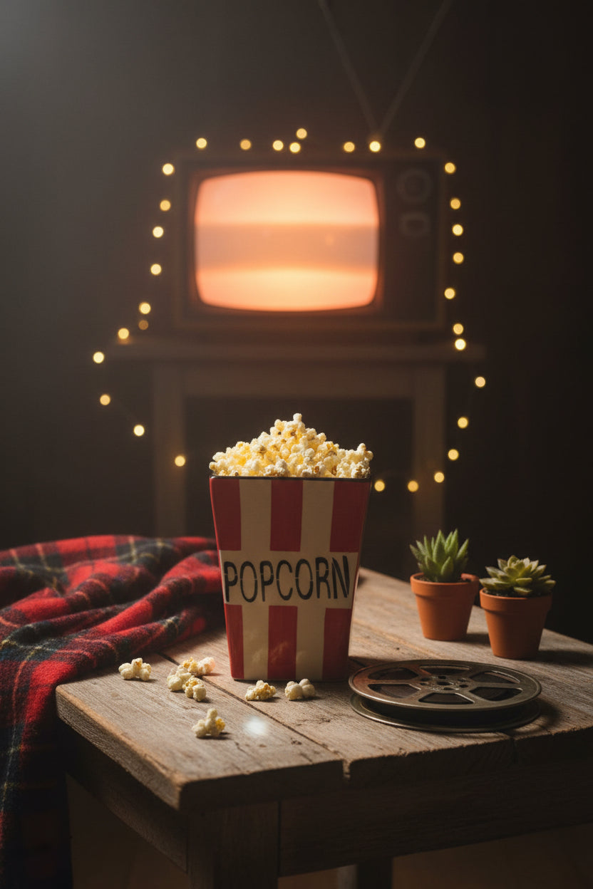 Classic Popcorn Ceramic Tub – 1000 mL