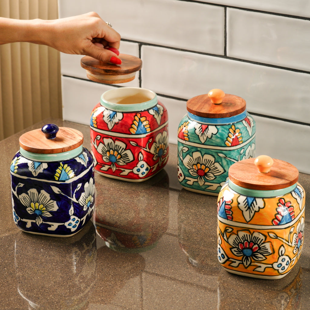 Handpainted jars 500 mL