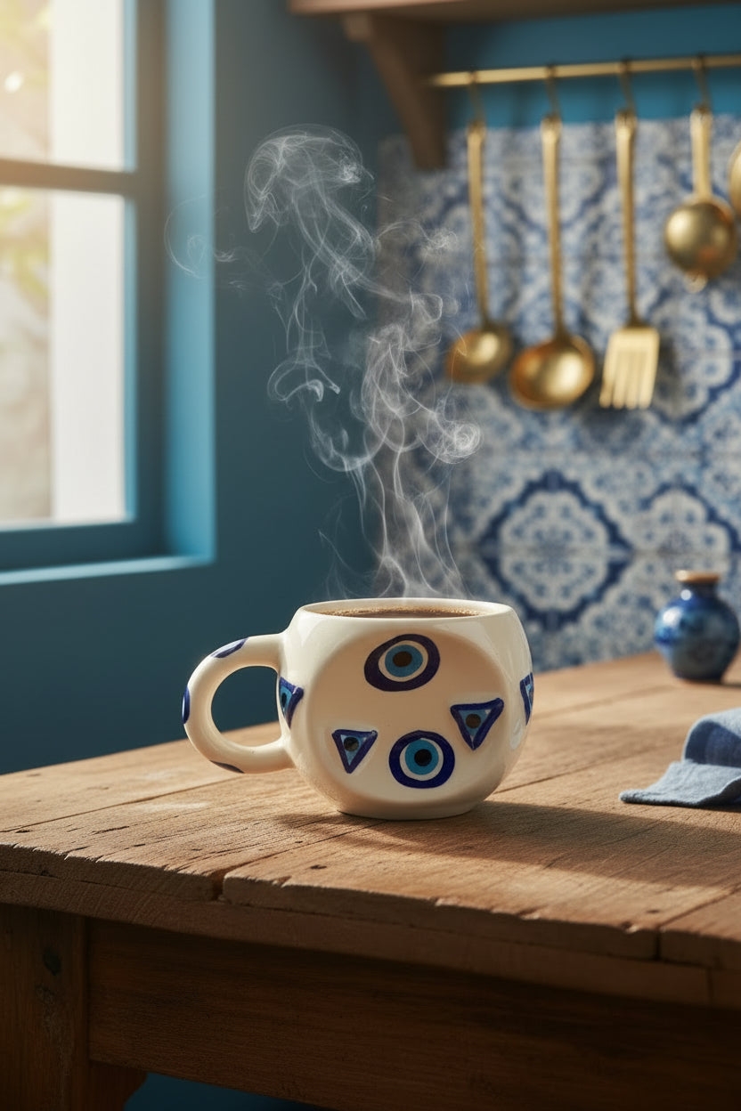 Evil eye and chilly  mug