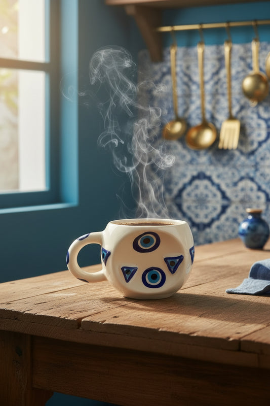 Evil eye and chilly  mug